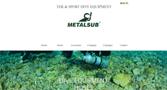 Desktop Screenshot of metalsub.com
