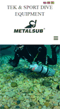 Mobile Screenshot of metalsub.com